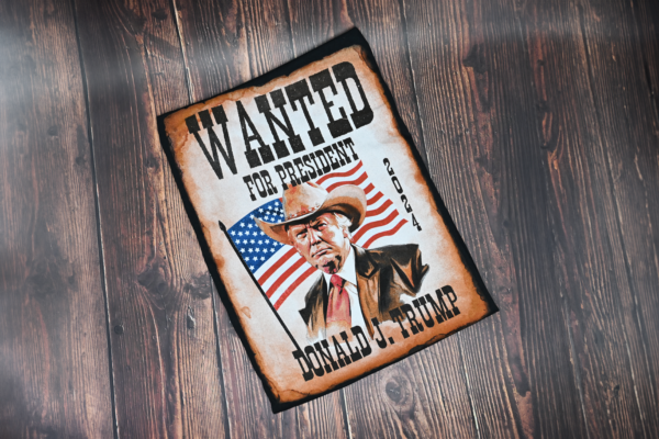 Wanted for President Trump T-Shirt