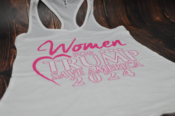 Women for Trump Save America 2024 Tank Top